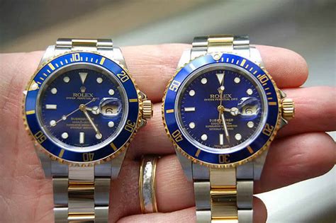 fake rolex blue submariner watch|how to tell if a rolex is real.